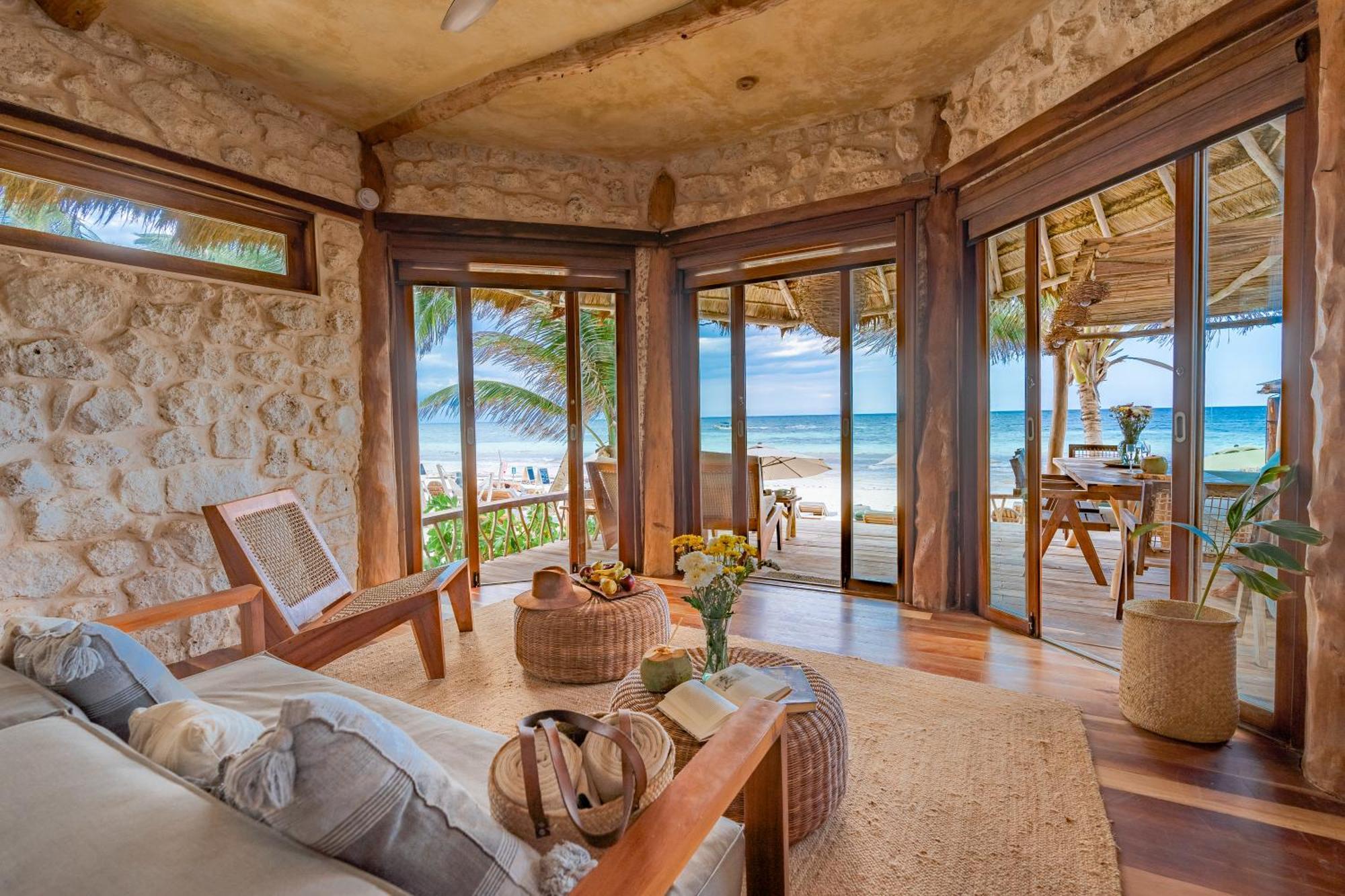 Villa frente a la playa